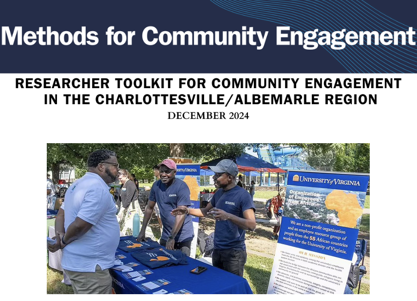 Researcher Toolkit for Community Engagement in the Charlottesville/Albemarle Region